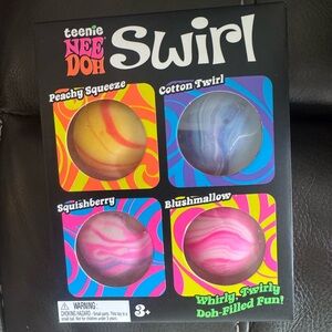 NeeDoh Teenie Swirl 4 Pk.